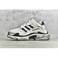 ADIDAS BALENCIAGA WHITE BLACK ADIDAS BALENCIAGA WHITE BLACK